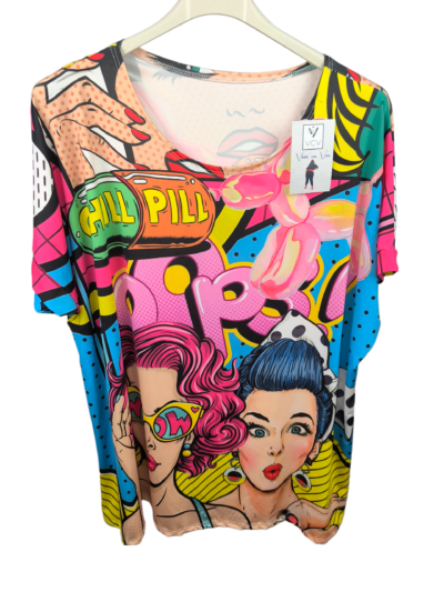 CAMISETA PRIMAVERA RAYAS - Imagen 2