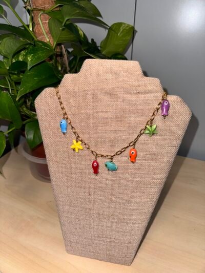 COLLAR ACERO PECES