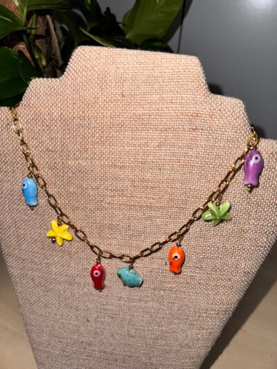 COLLAR ACERO PECES - Imagen 2