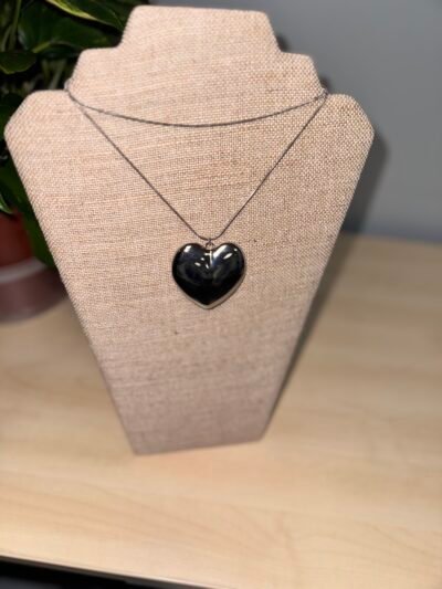 COLLAR ACERO GRAN CORAZON - Imagen 2