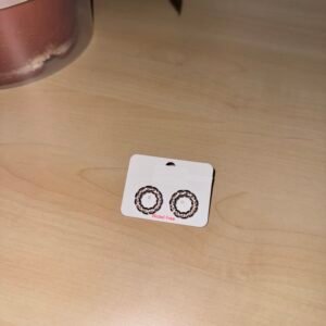 PENDIENTES ACERO ARO CIRCONITA