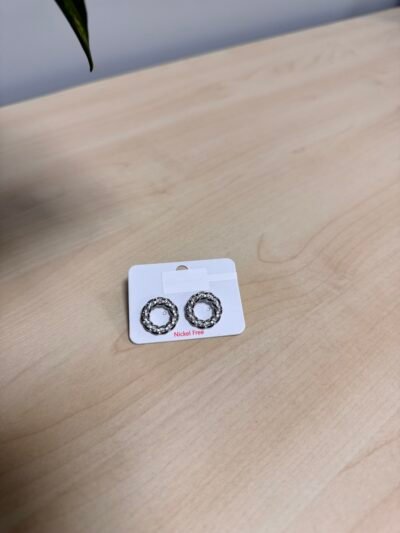 PENDIENTES ACERO ARO CIRCONITA - Imagen 2
