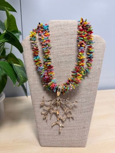 COLLAR ACERO CORALES - Imagen 2