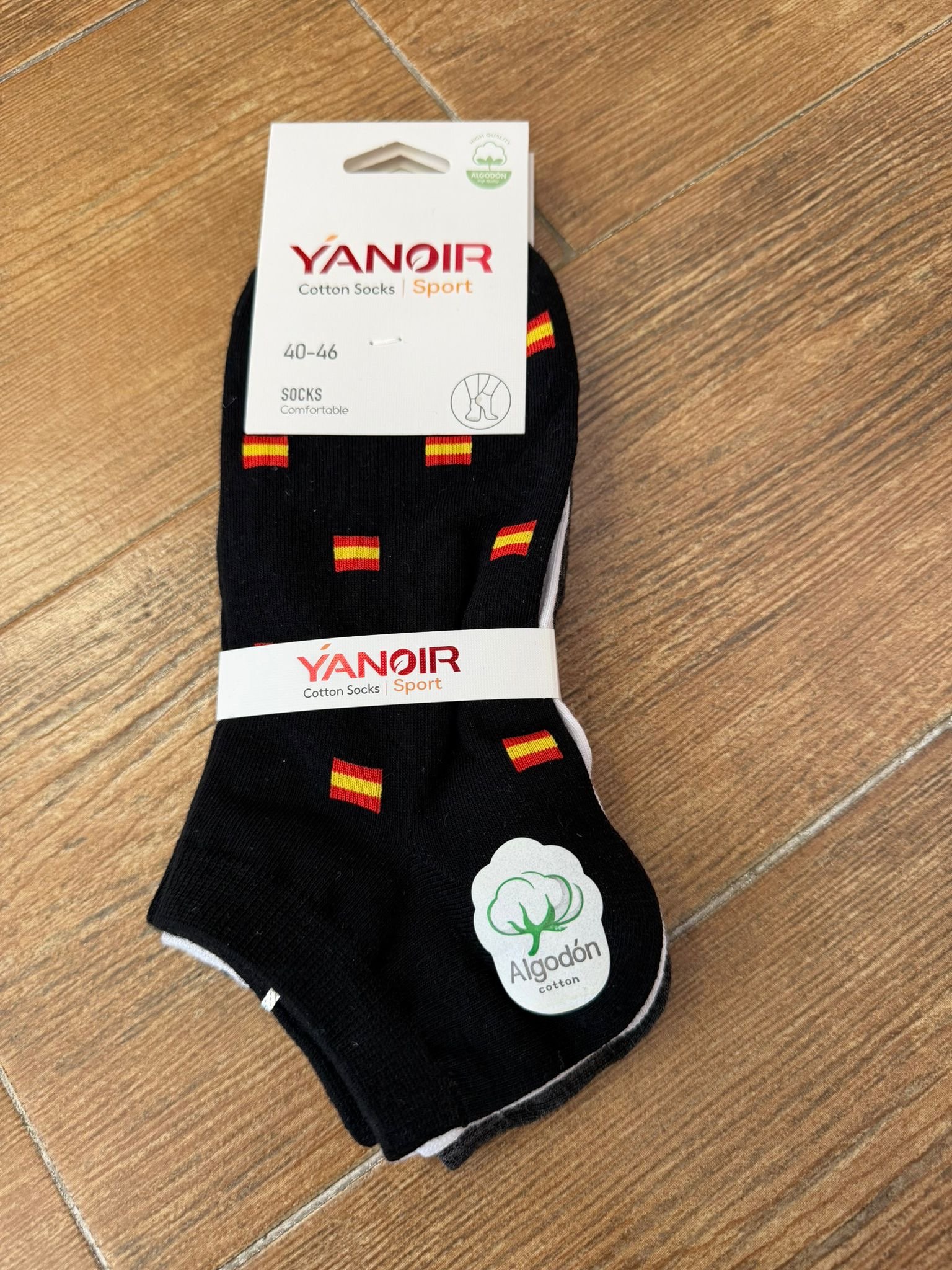 CALCETIN TOBILLERO BANDERITAS x3 - Imagen 3