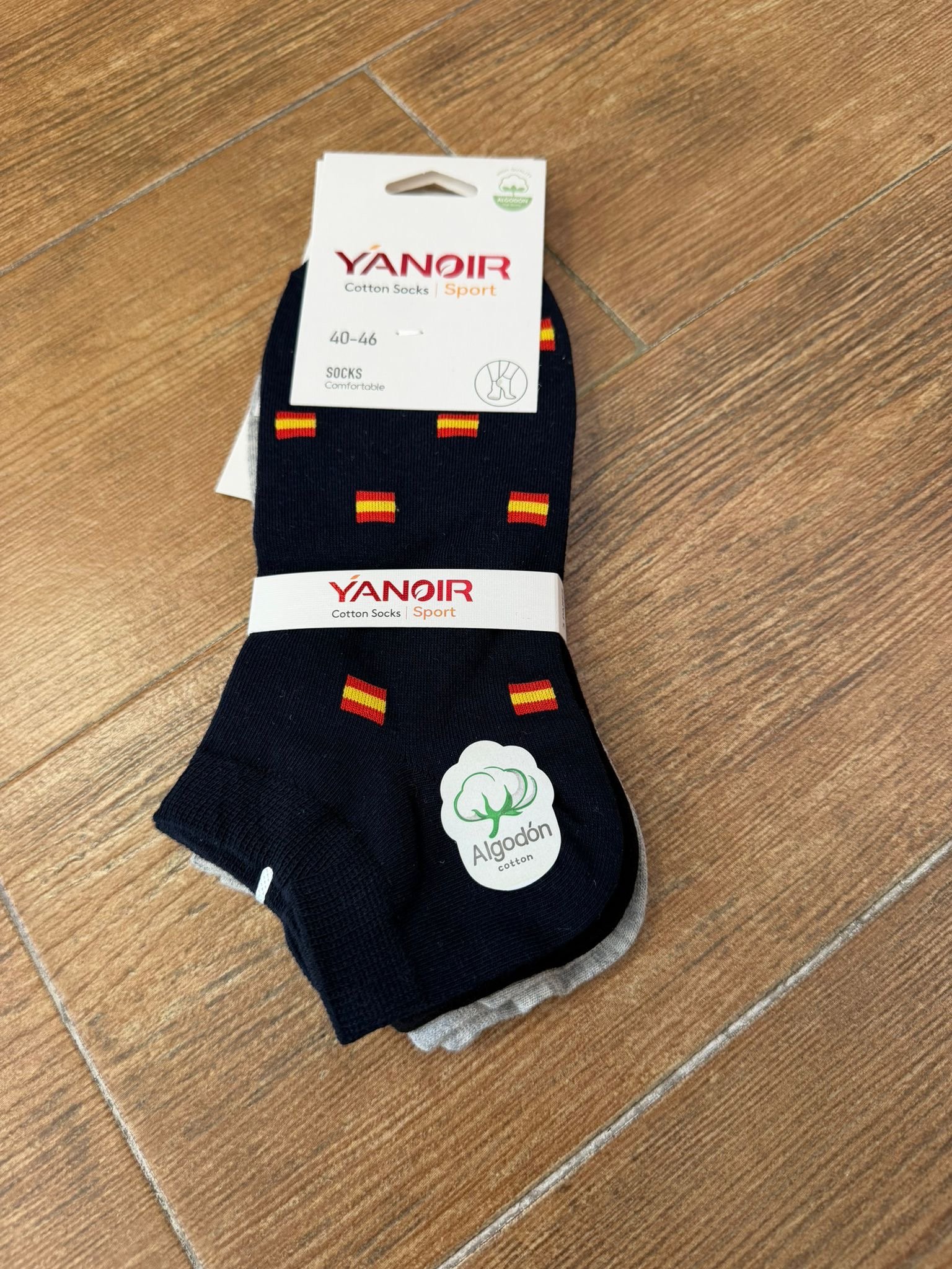 CALCETIN TOBILLERO BANDERITAS x3 - Imagen 4