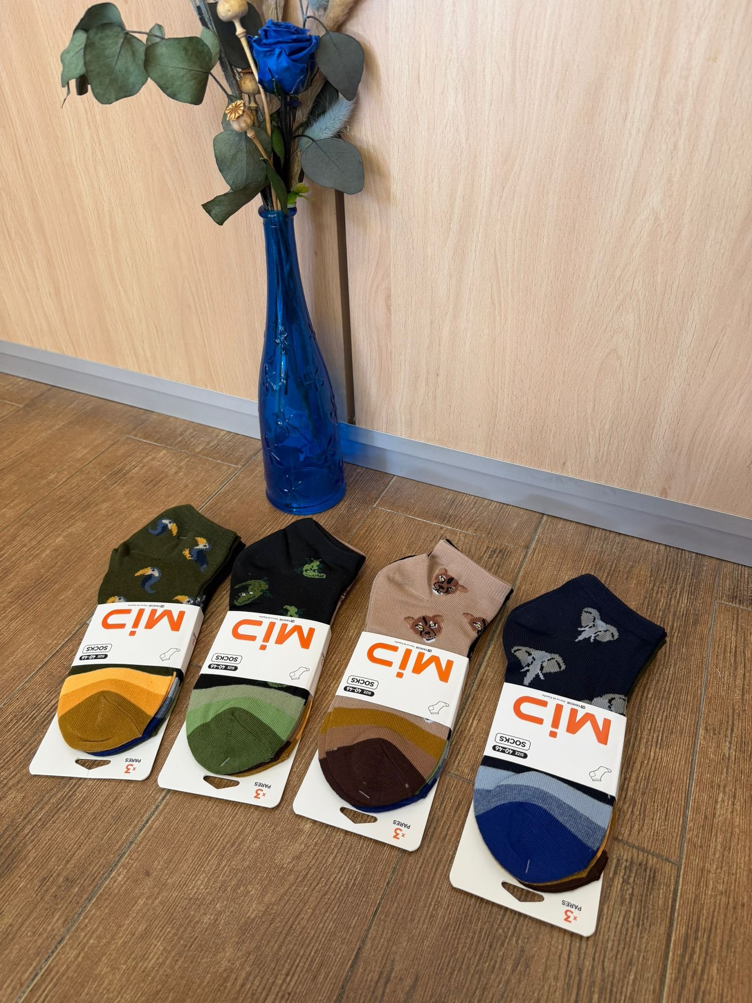 CALCETIN TOBILLERO ANIMALES x3