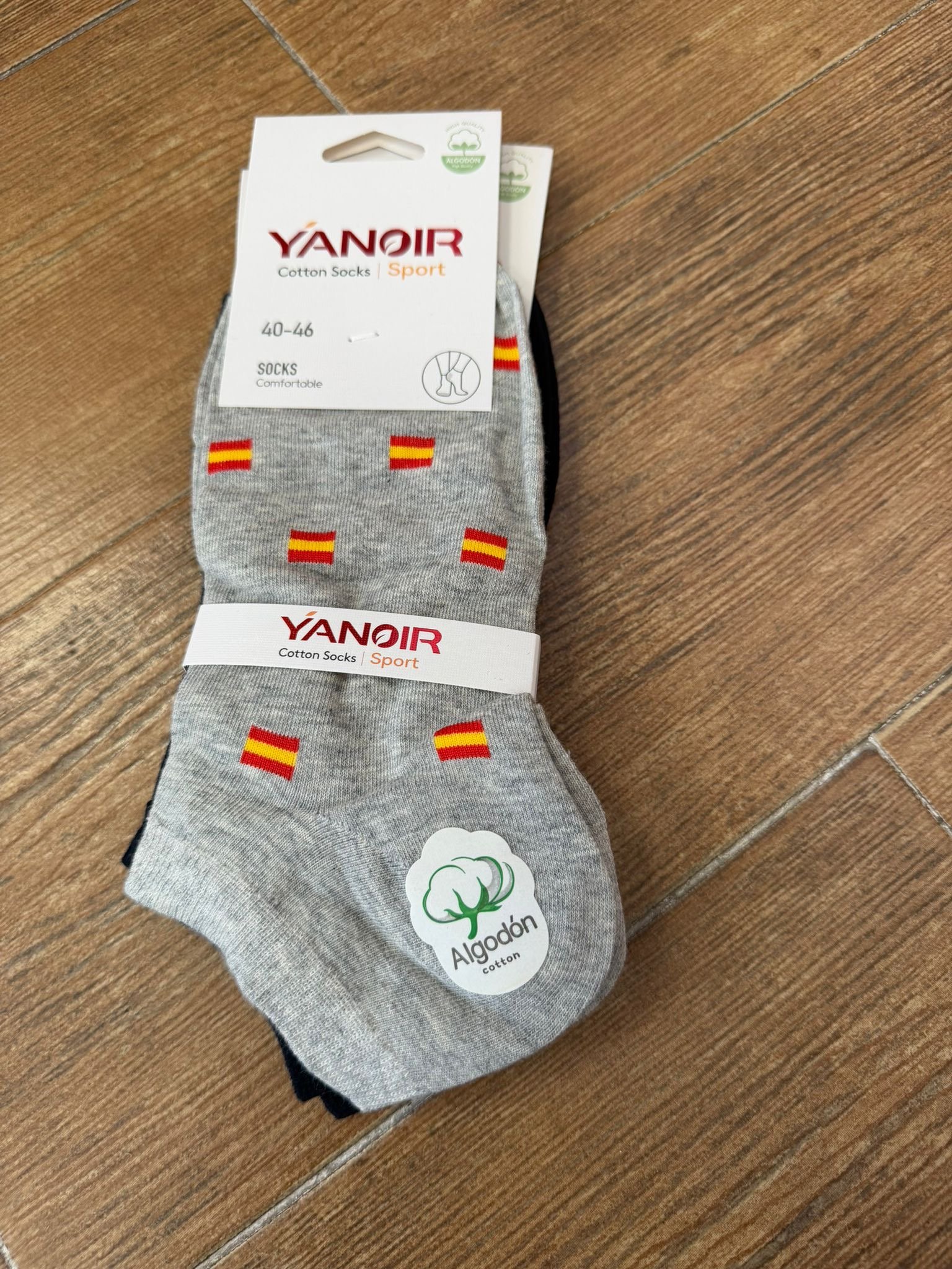 CALCETIN TOBILLERO BANDERITAS x3 - Imagen 2