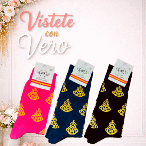 CALCETINES VIRGEN ROCIO ALGODON