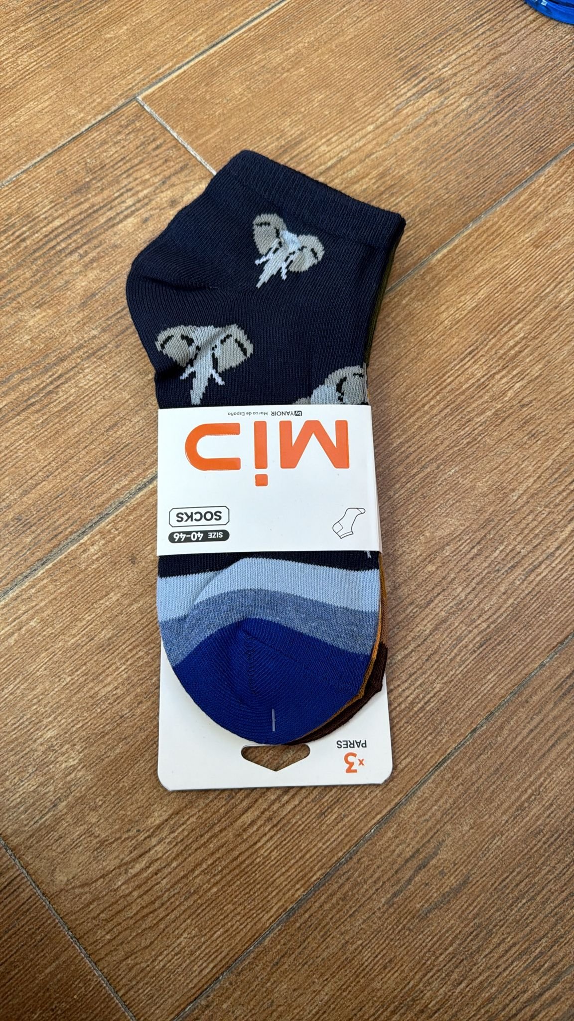 CALCETIN TOBILLERO ANIMALES x3 - Imagen 2