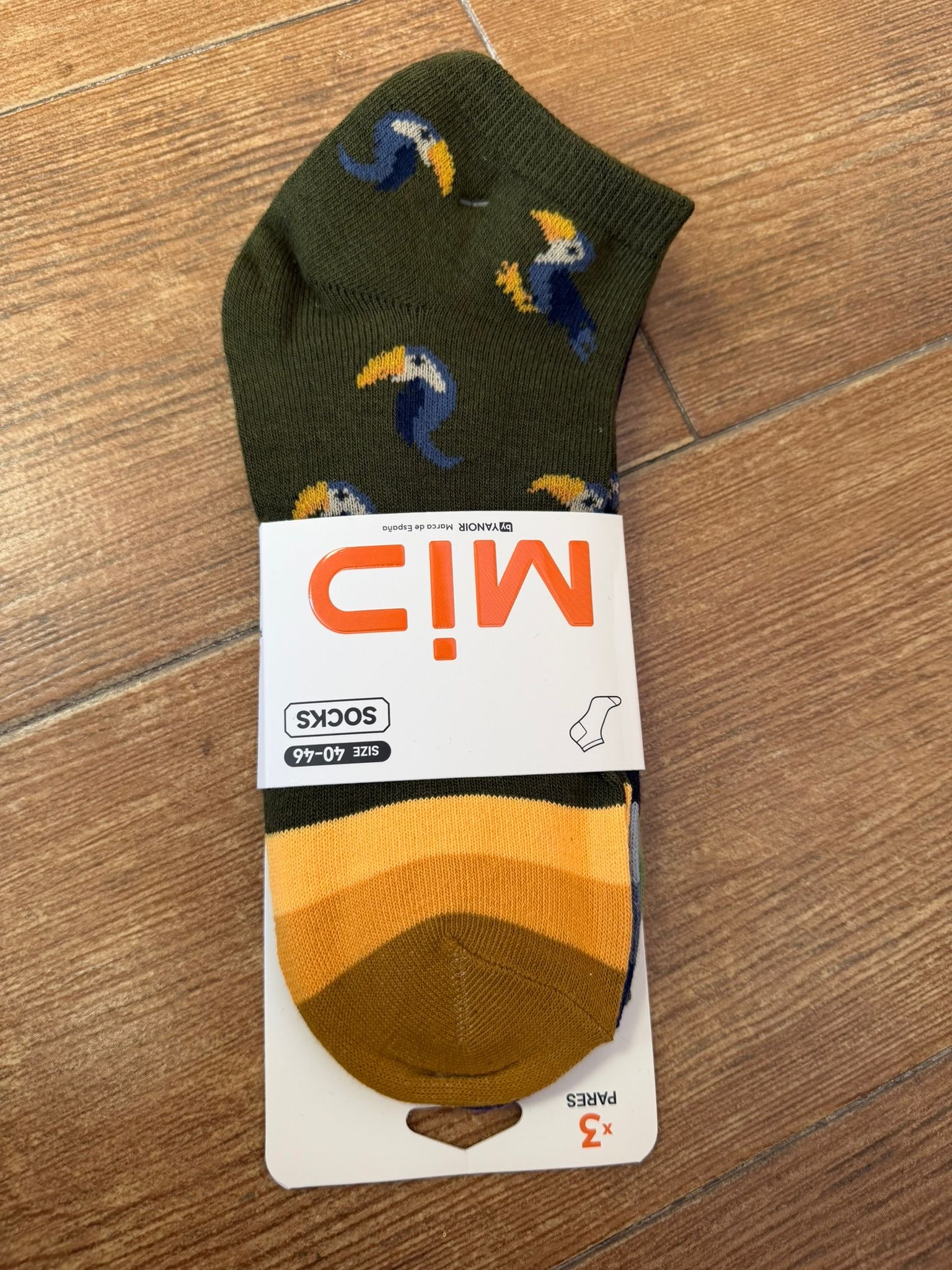 CALCETIN TOBILLERO ANIMALES x3 - Imagen 5