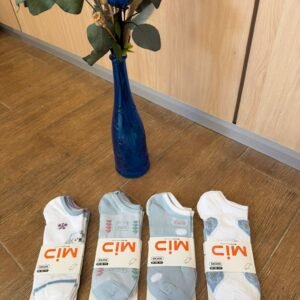 CALCETIN TOBILLERO AZULES x3