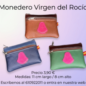 Monedero VIRGEN DEL ROCIO.