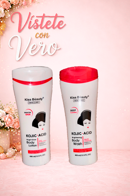 COMESTICA KOREANA KISS BEAUTY - CHAMPÚ + BODY LOTION