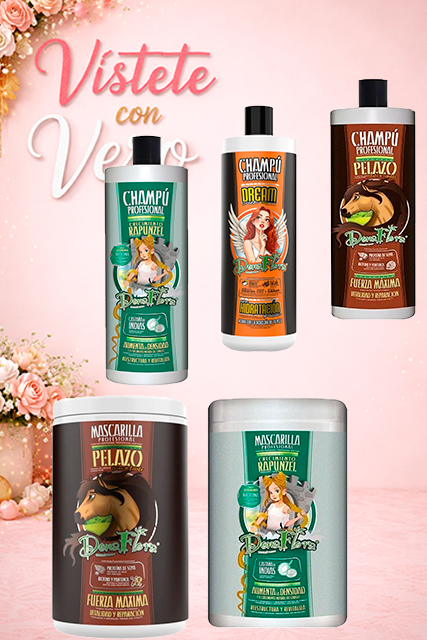 CHAMPÚ Y MASCARILLA DOÑA FLORA