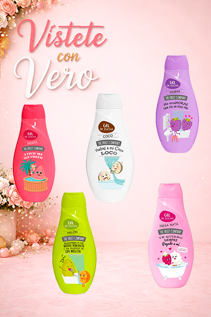 GEL DE DUCHA THE FRUIT COMPANY